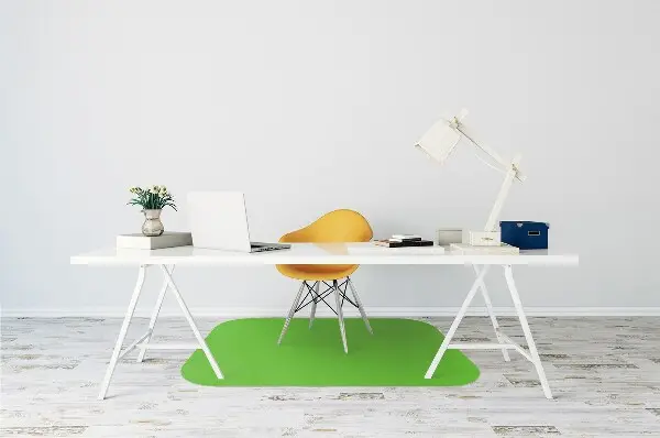 Tapis bureau Vert jaunâtre