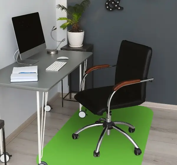 Tapis bureau Vert jaunâtre