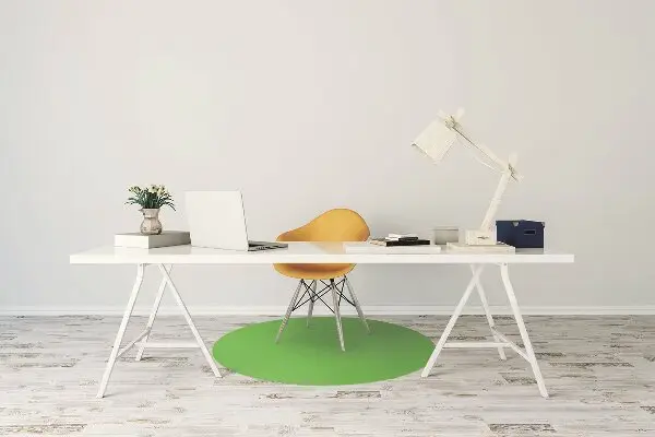 Tapis bureau Vert jaunâtre