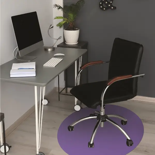 Tapis protection sol Couleur bleue moderne