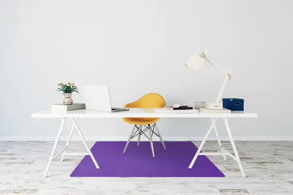 Tapis protection sol Couleur bleue moderne