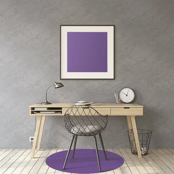 Tapis protection sol Couleur bleue moderne