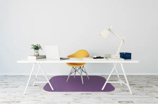Tapis bureau Couleur violette sombre