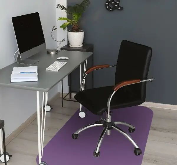 Tapis bureau Couleur violette sombre