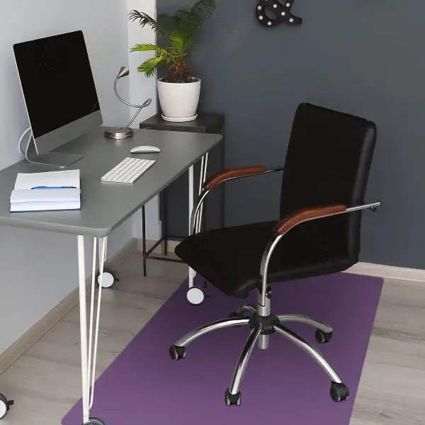 Tapis bureau Couleur violette sombre