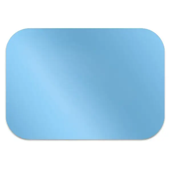Tapis protection sol Couleur bleue pastel