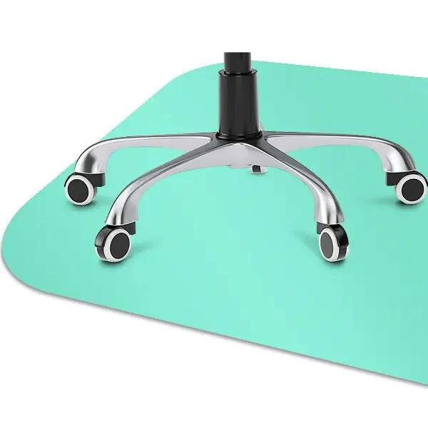 Tapis de chaise de bureau Couleur menthe