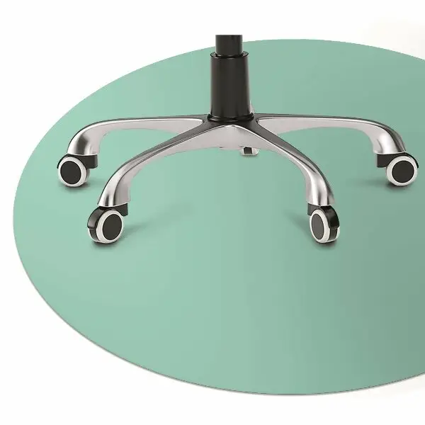 Tapis de chaise de bureau Couleur menthe