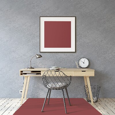 Tapis fauteuil bureau Couleur rouge violet