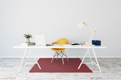 Tapis fauteuil bureau Couleur rouge violet