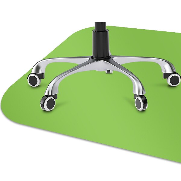 Tapis fauteuil bureau Couleur verte pastel