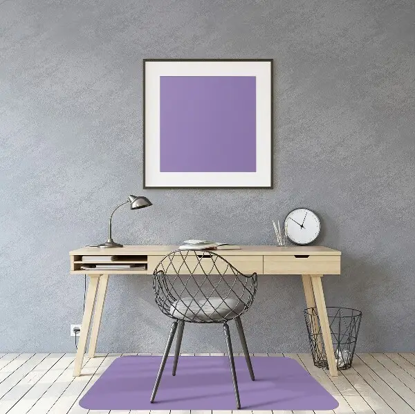 Tapis pour chaise de bureau Couleur de lavande