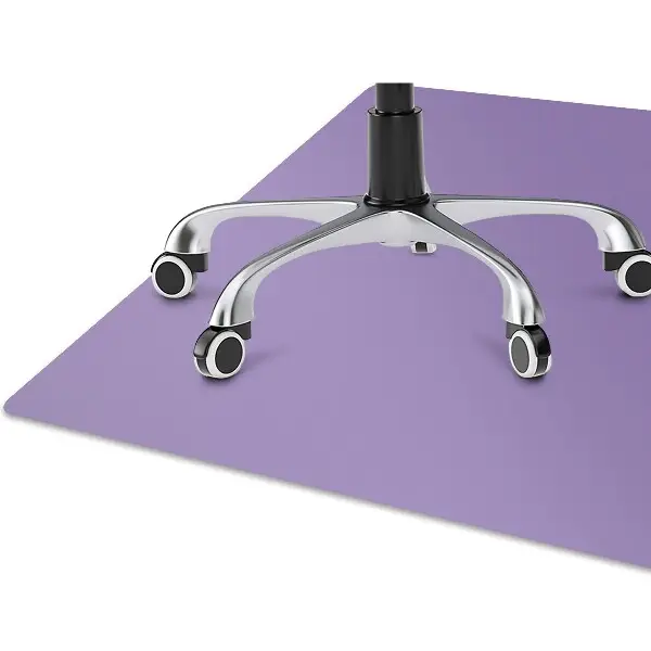 Tapis pour chaise de bureau Couleur de lavande