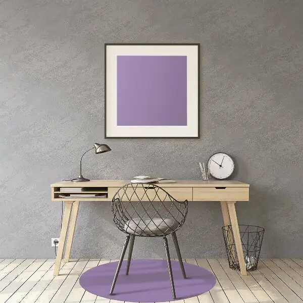 Tapis pour chaise de bureau Couleur de lavande
