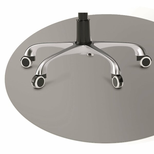 Tapis pour chaise de bureau couleur grise