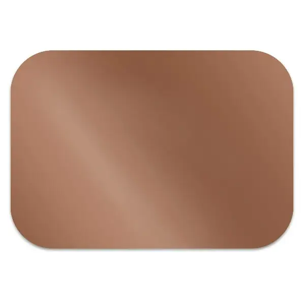 Tapis pour chaise de bureau Couleur de cuivre