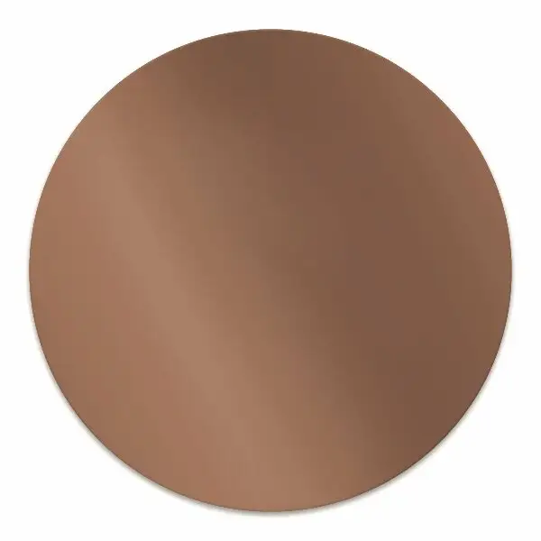 Tapis pour chaise de bureau Couleur de cuivre