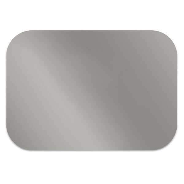 Tapis de chaise de bureau Couleur argent