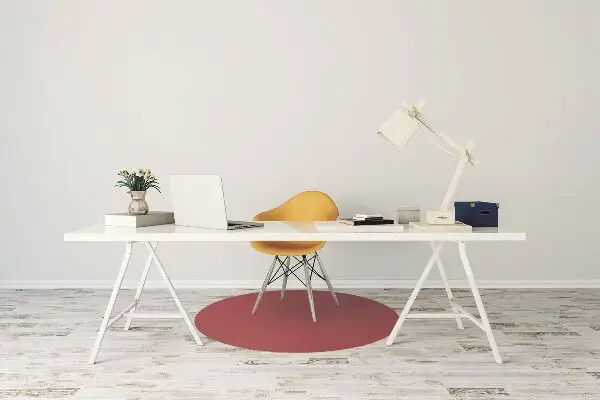 Tapis de chaise de bureau Burgunle