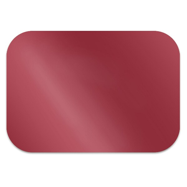 Tapis de chaise Couleur rouge foncé