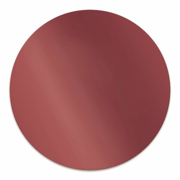 Tapis de chaise Couleur rouge foncé