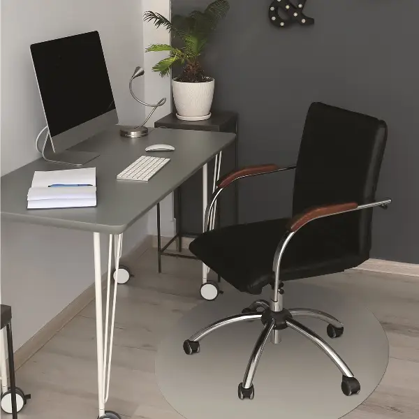 Tapis pour chaise de bureau Gris intermédiaire