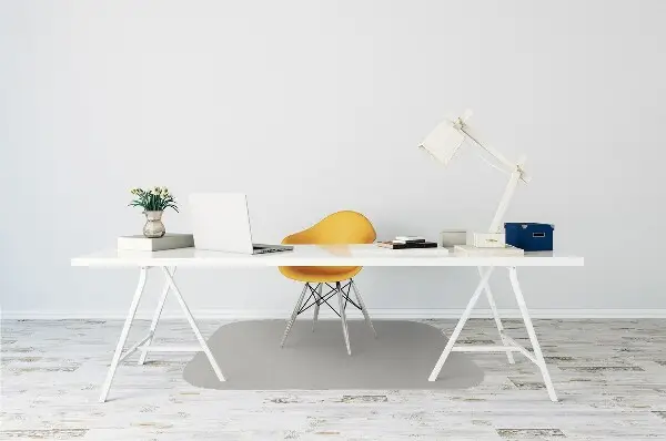 Tapis pour chaise de bureau Gris intermédiaire