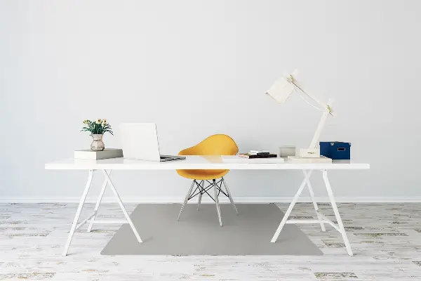 Tapis pour chaise de bureau Gris intermédiaire