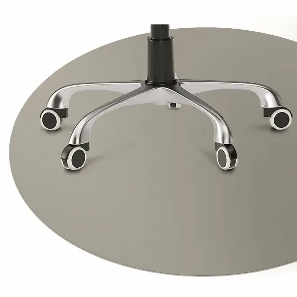 Tapis pour chaise de bureau Gris intermédiaire