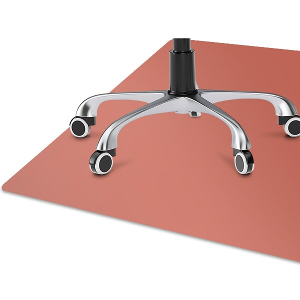 Tapis pour chaise de bureau noyer