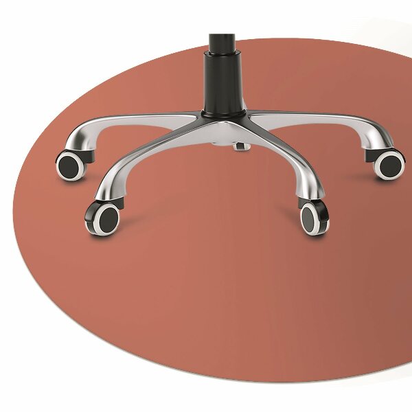 Tapis pour chaise de bureau noyer