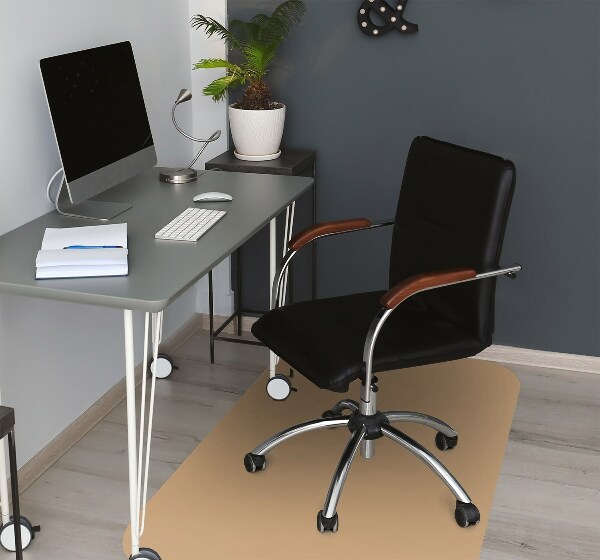 Tapis bureau Couleur marron brun