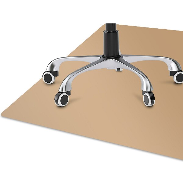 Tapis bureau Couleur marron brun