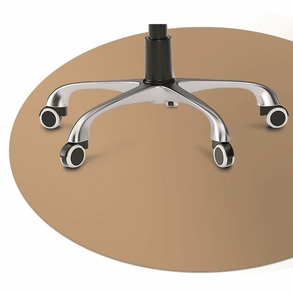 Tapis bureau Couleur marron brun
