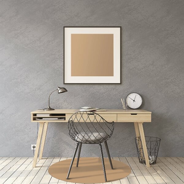 Tapis bureau Couleur marron brun