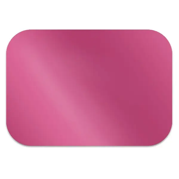 Tapis de chaise de bureau Couleur rose