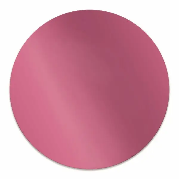 Tapis de chaise de bureau Couleur rose