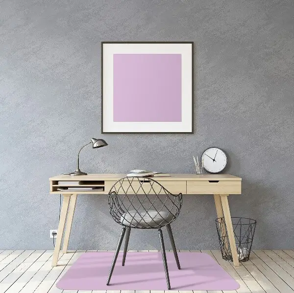 Tapis de chaise de bureau Lilas