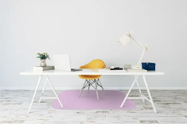Tapis de chaise de bureau Lilas