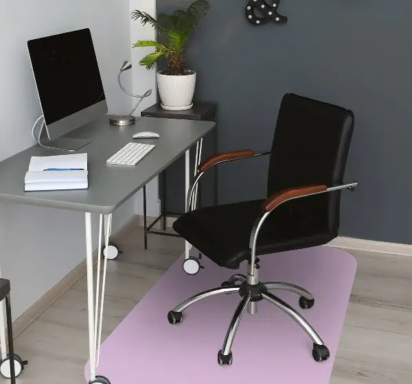Tapis de chaise de bureau Lilas