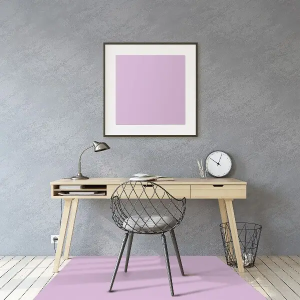 Tapis de chaise de bureau Lilas