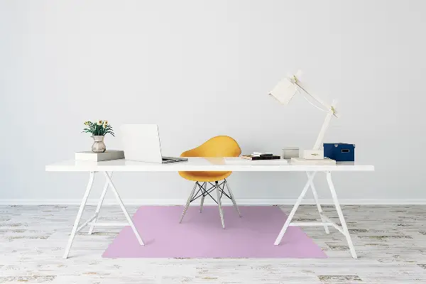 Tapis de chaise de bureau Lilas