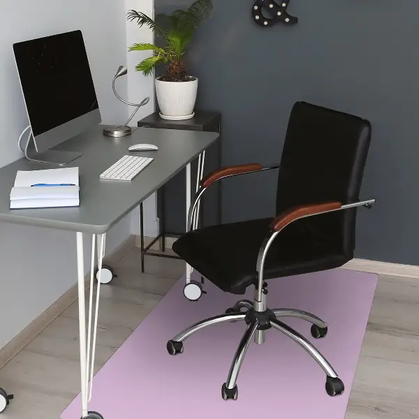 Tapis de chaise de bureau Lilas