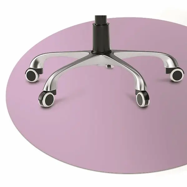 Tapis de chaise de bureau Lilas