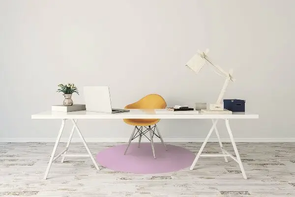 Tapis de chaise de bureau Lilas