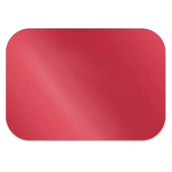 Tapis de chaise de bureau couleur rouge