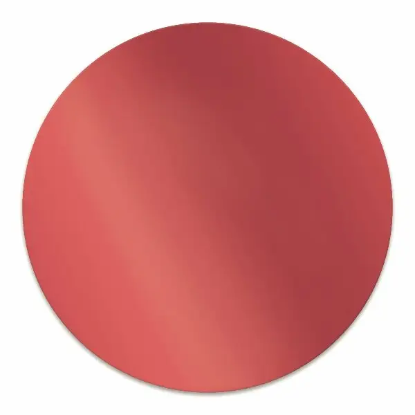 Tapis de chaise de bureau couleur rouge