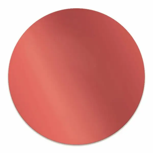 Tapis de chaise couleur orange