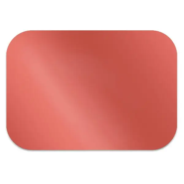 Tapis fauteuil bureau Couleur pastel orange