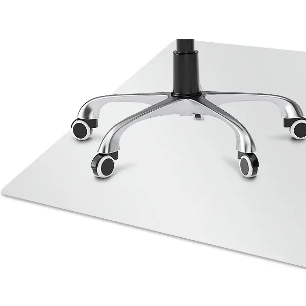 Tapis bureau Couleur grise vif
